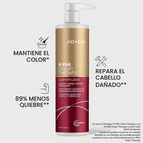 Vista 3 de Joico K-PAK Color Therapy Luster Lock Instant Shine & Repair Treatment