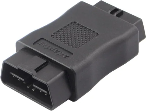 Vista 2 de OBD2 OBDII Full 16 Pin macho a hembra OBD Cable Divisor Convertidor Adaptador para Diagnóstico Puerto Extensor (negro)