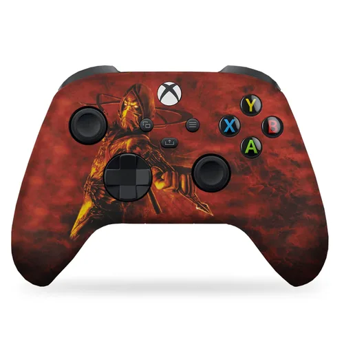 Vista 73 de DreamController Americcan Warrior Skull Custom X-box Controller Wireless compatible with X-box One/Series X/S Proudly Customized in USA with