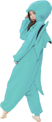 Vista 4 de SAZAC Cthulhu Kigurumi - Mono mono disfraz de Halloween