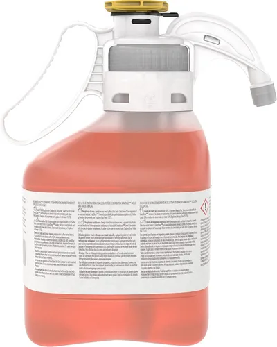 Vista 4 de Diversey Limpiador neutro Stride Citrus HC, 47.3 onzas, caja de 2 botellas