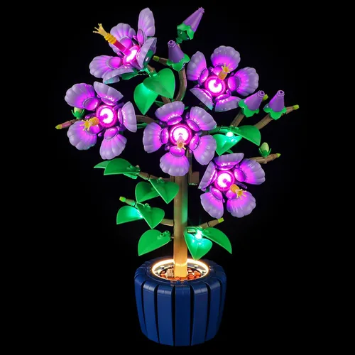 Vista 31 de Kit de iluminación LED Briksmax para árbol bonsái – Compatible con el modelo de bloques de construcción Lego 10281 – no incluye el set de Lego