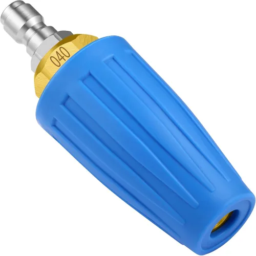 Vista 9 de Boquilla Turbo Lavadora a Presión 4000 PSI Máxima Boquilla de Lavadora a Presión Giratoria con Puntas de 1/4" de Conexión Rápida para Limpieza