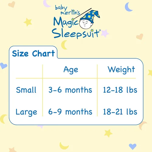 Vista 6 de Baby Merlins Magic Sleepsuit - Producto de transición para envolver - Microforro polar