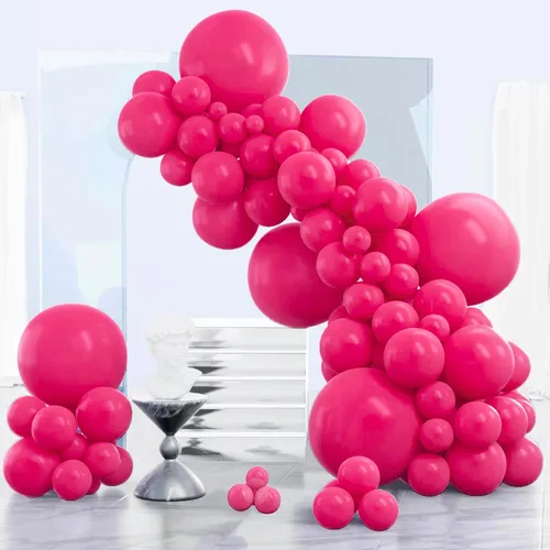 Vista 19 de PartyWoo - Globos nude de 140 piezas en diferentes tamaños de 18, 12, 10, 5 pulgadas, kit de arco de globos de color neutro y melocotón estilo boho