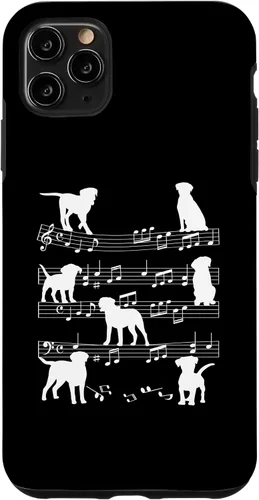 Vista 13 de Musician Dog Playing On Musical Notes Music Lover Piano Case for iPhone 16