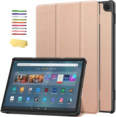 Vista 89 de Funda para Amazon Kindle Fire HD 8 y Fire HD 8 Plus (12ª/10ª generación, versión 2024/2022/2020) de 8 pulgadas, UUcovers con soporte triple