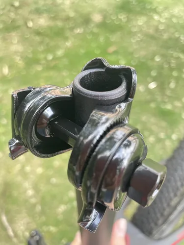 Vista 3 de Boenoea Abrazadera de asiento de bicicleta Adaptador de asiento de bicicleta apto para sillines tipo carril estándar