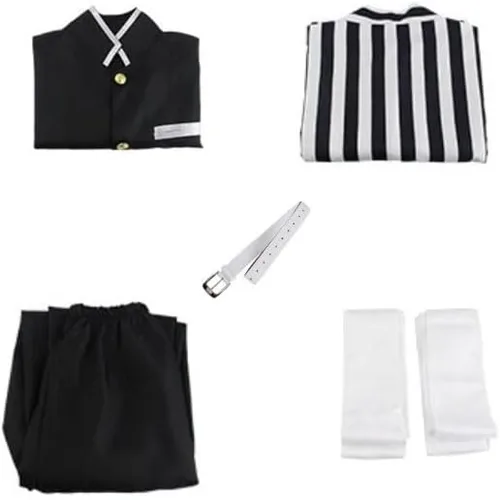 Vista 5 de Disfraz de Iguro para cosplay, kimono, uniforme completo de Iguro