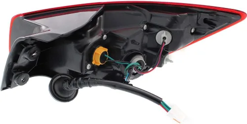 Vista 2 de Para Mazda CX-3 luz trasera 2016 2017 lado del conductor CAPA certificado MA2804120 DB4G-51-160 Tipo de bombilla