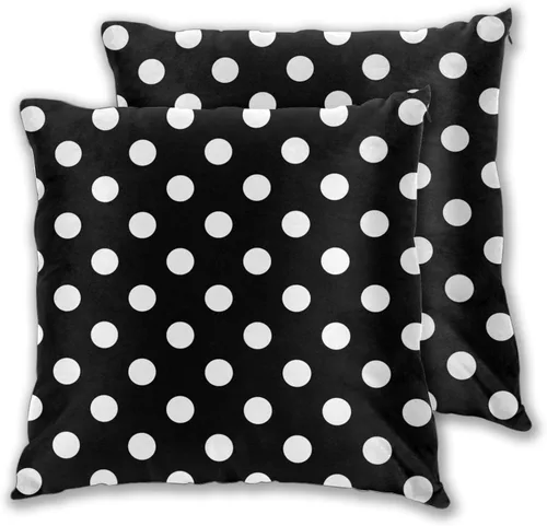 Vista 9 de Juego de 2 fundas de almohada cuadradas de Acción de Gracias, hojas de arce otoñales, fundas protectoras para sofá con cremallera oculta, 16 x 16