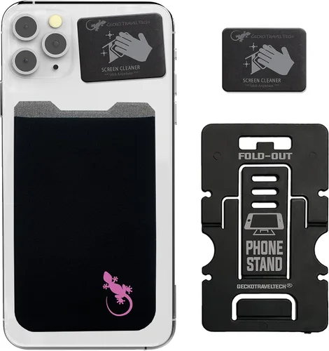 Vista 36 de Gecko - Cartera adhesiva para tarjetas de crédito y dinero en efectivo