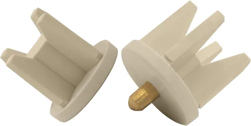 Vista 3 de Reemplazo universal de la persiana enrollable para exteriores e interiores (beige, enchufe de embrague de 1.102 in)