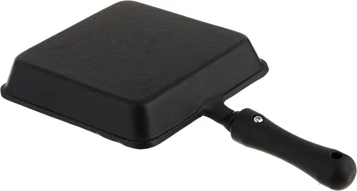 Vista 5 de Norpro Mini sartén Panini de hierro fundido con prensa, 5.9 pulgadas, como se muestra