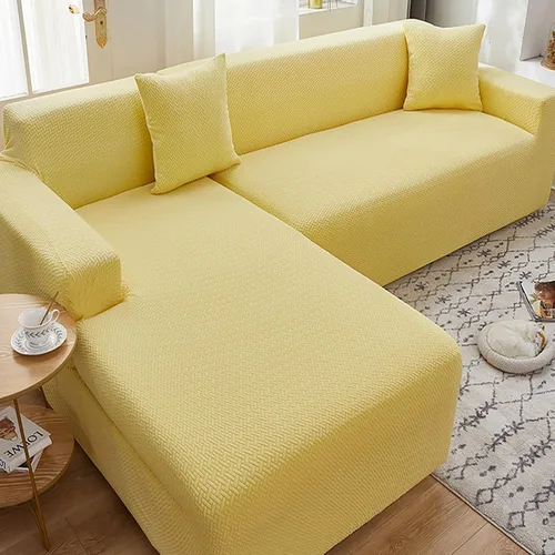 Vista 18 de Fundas elásticas para sofá modular, funda de sofá jacquard en forma de L, gruesa y antideslizante, protector de muebles, funda de sofá adecuada