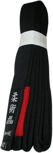 Vista 2 de Twister Jiu Jitsu BJJ Cinturones de 15 pulgadas de ancho parche tejido de alta calidad 9 cinturones profesionales de costura