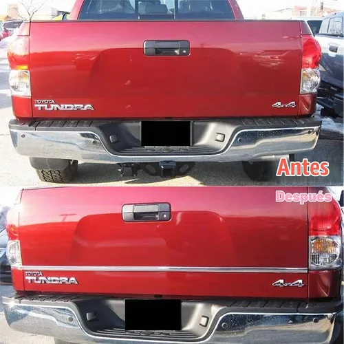 Vista 4 de Moldura decorativa cromada plateada universal para exterior e interior de automóvil, parachoques, ventana, puerta, carrocería lateral y superficies