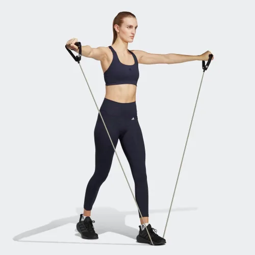Vista 4 de adidas Mallas Optime Stash de cintura alta 78 para mujer