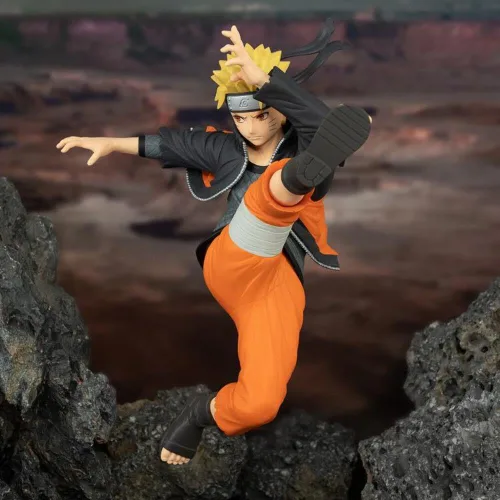 Vista 2 de Banpresto - Naruto Shippuden - Uzumaki Naruto IV, Bandai Spirits Vibración Estrellas Figura