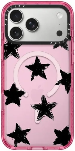 Vista 95 de CASETiFY Impact iPhone Air Case [Delgada/Compatible con Magsafe / 8.2 ft. Protección contra Caídas de Grado Militar 4X] - Lazos - Rosa Arcos