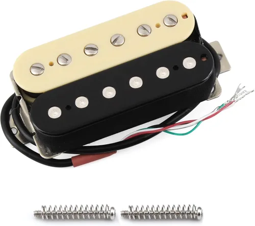Vista 15 de FLEOR Pastillas de guitarra eléctrica Humbucker Cuello Alnico 5 Negras