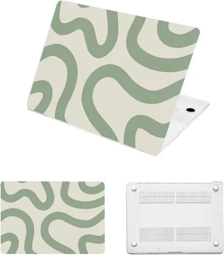 Vista 30 de Compatible con MacBook Air 11 pulgadas 2010-2015 versión A1370 A1465, funda protectora de plástico rígida a presión para MacBook Air de 11.6