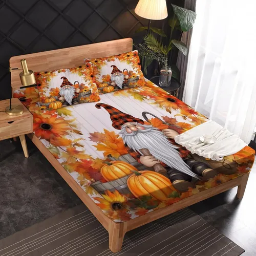 Vista 37 de Anchor Sheets - Juego de sábanas tamaño Queen, sábanas náuticas, de microfibra suave y bolsillo profundo, sábanas y fundas de almohada estampadas