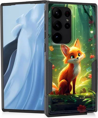 Vista 23 de Funda para Galaxy A14 5G, resistente de doble capa híbrida de policarbonato duro, goma suave, a prueba de golpes, funda protectora resistente