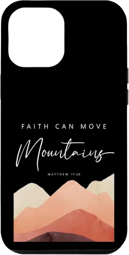 Vista 26 de Faith Can Move Mountains - Matthew 17 20 Inspiring Christian Case for iPhone 17