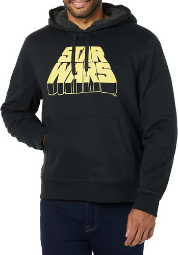 Vista 4 de Tienda Essentials Disney Marvel Star Wars Sudadera con capucha para hombre con forro de sherpa