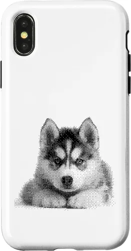 Vista 5 de Cute Siberian Husky for Dog Mom and Paw Parents Case for iPhone XR