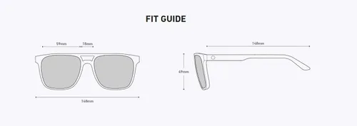 Vista 5 de SPY Czar Gafas de sol Whitewall Negro Blanco con Lente Spectra Happy Platinum
