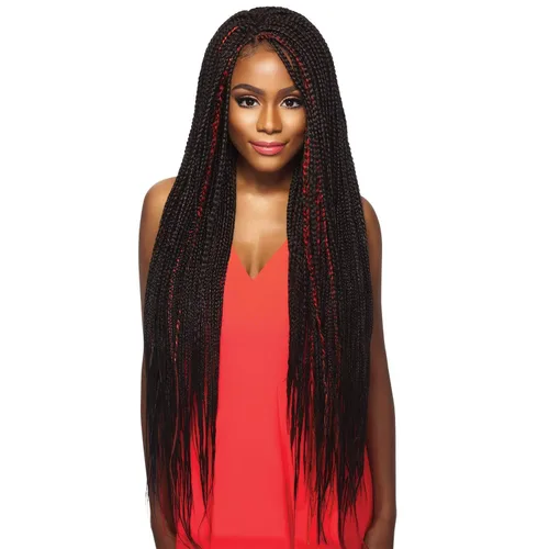 Vista 3 de Outre Braids X-Pression Kanekaion 3X Trenza preestirada de 42 pulgadas (paquete de 5, 99J)