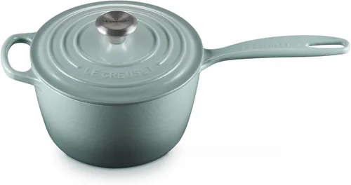 Vista 26 de Le Creuset Cacerola Signature de hierro fundido esmaltado, 1.75 cuartos de galón., Artichaut