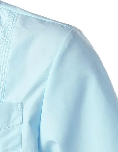 Vista 6 de VATPAVE Camisas de guayabera cubana de manga corta con botones para hombre