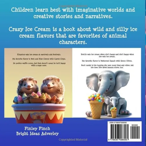 Vista 2 de Crazy Ice Cream (Finley Finch's Early Reader & Bedtime Storybooks)
