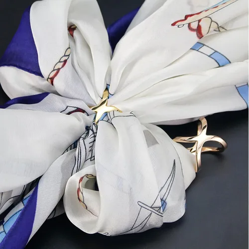 Vista 101 de 4 piezas de clip de anillo de bufanda para mujer, broche de perlas y flores, hebilla de metal para chal, accesorios de decoración para damas y niñas