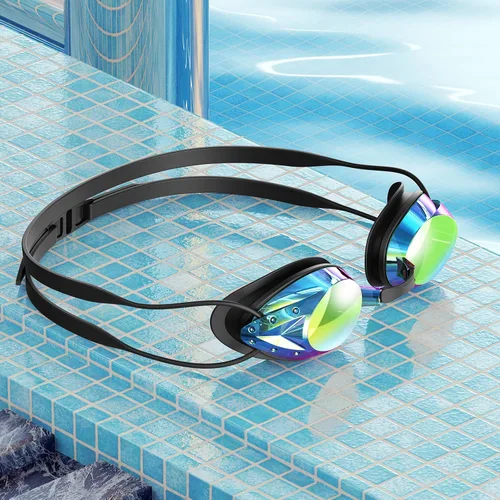 Vista 7 de Gafas de natación, paquete de 2 gafas de natación antivaho para adultos, jóvenes, hombres y mujeres