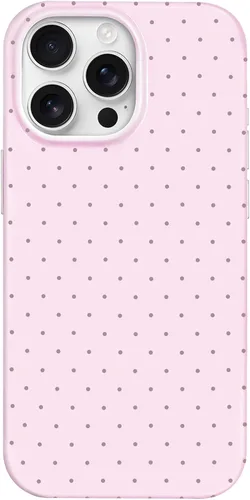 Vista 7 de Hython Funda para iPhone Air, diseño estético de lunares lindos, funda simple de 6.5 pulgadas, delgada, antiarañazos, parachoques de TPU suave, a