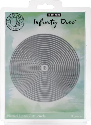 Vista 4 de Hero Arts DI337 Infinity Dies, anidación ovalada infinita Nesting Oval