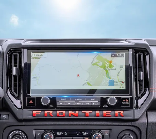 Vista 31 de SHAOHAO Protector de pantalla para Nissan Frontier 2023 2024, para camioneta Frontier S/SV 2022 2024, accesorios de pantalla táctil de 8 pulgadas