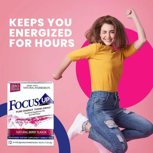 Vista 4 de Focus Up Pure Energy Think Drink