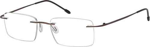 Vista 8 de Eyekepper Paquete de 3 lentes de lectura de metal sin montura para hombres, lectores rectangulares sin marco (negro/azul/plomizo)+0.00