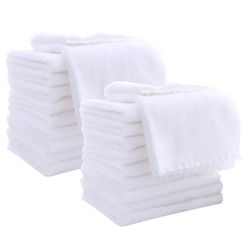 Vista 14 de Paquete de 8 paños grandes para eructos para bebé, 20 x 10 pulgadas, paños para eructos ultra absorbentes, paños de mano, toalla para recién nacido