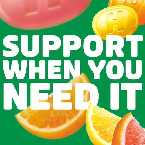 Vista 5 de HALLS Defense - Gotas de vitamina C cítricas surtidas, paquete económico, 80 gotas Gotas para la garganta, paquete económico