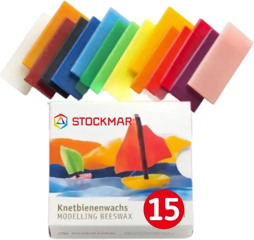 Vista 11 de Stockmar Hojas de cera de abejas para modelar – 3 hojas de color natural para escultura creativa, trabajo manual, diseños artísticos y modelado