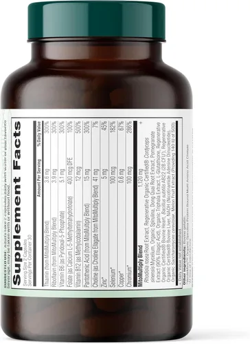 Vista 9 de MitoMultiply - Soporte mitocondrial con glutatión, SOD, catalasa, NADH, Bacillus Subtilis - Aumenta la energía celular, absorción, biodisponibilidad