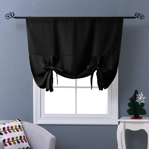 Vista 26 de NICETOWN Cortina Opaca con Aislamiento Térmico – Persiana Enrollable para Ventana de Bebé para Dormitorio/Acción de Gracias