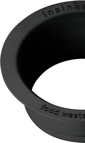 Vista 2 de INSINKERATOR Brida para fregadero de cocina para triturador de basura INSINKERATOR, FLG-MTBLK, negro mate (paquete de 4)