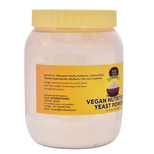Vista 3 de Food Essential Levadura Nutricional Vegana en Polvo